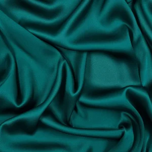 dark green silk