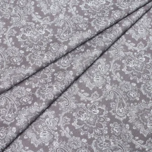 silk with white patterns