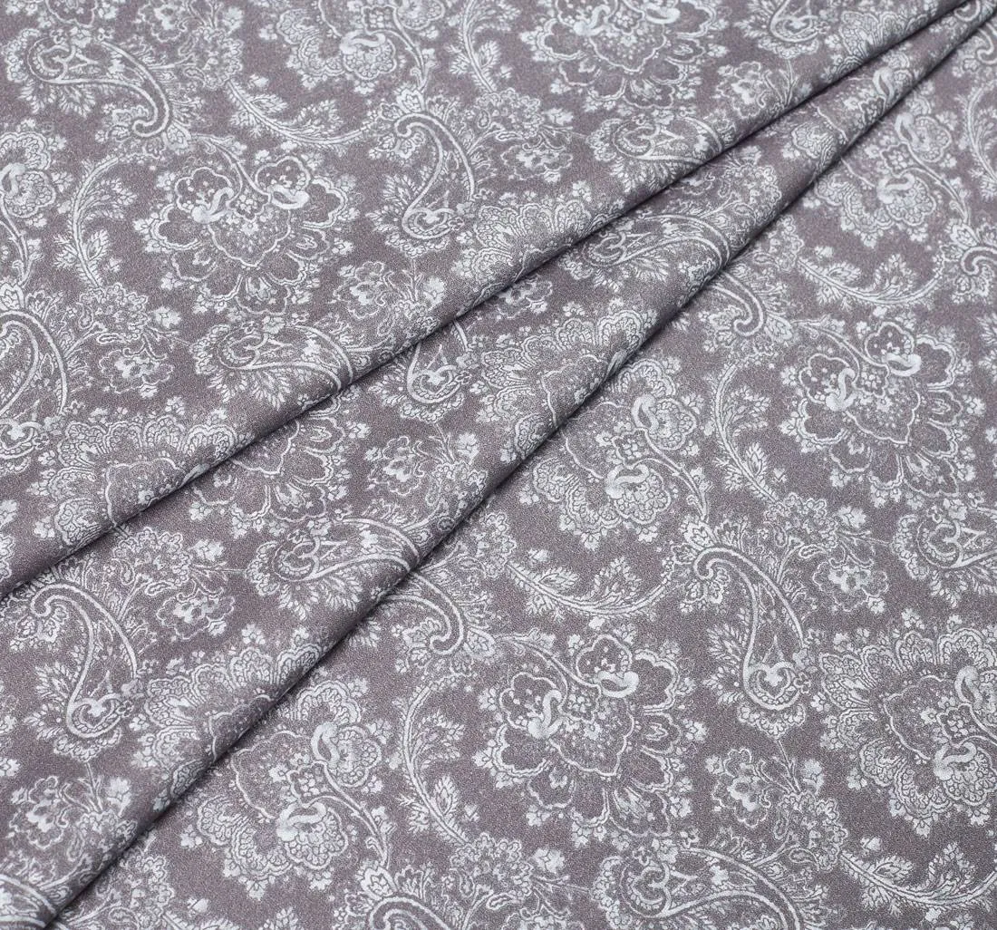 silk with white patterns