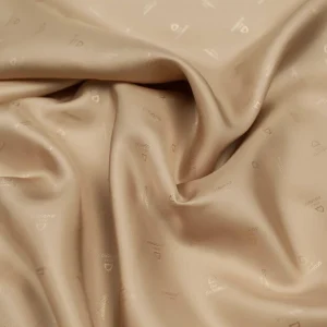 gold silk with patterns